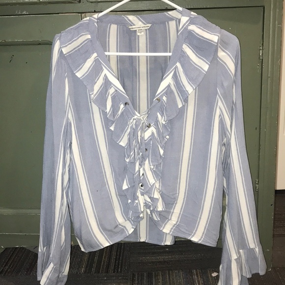 American Eagle Outfitters Tops - Striped Blouse